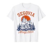 Ségovie Alcazar Espagne Château Forteresse médiévale T-Shirt