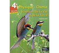 SEGPA 4e Physique-Chimie et Sciences de la Vie et de la Terre: Carnet de bord