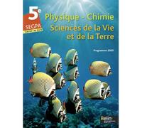 SEGPA 5e Physique-Chimie Sciences de la Vie et de la Terre Carnet de bord - Gérard Chapron - Belin Éducation - broché - Scolaire / Universitaire