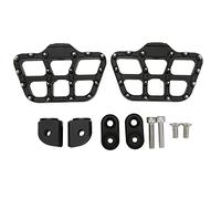 Segrehy 1 paire de repose-pieds avant de moto, remplacement à forte résistance pour R1200GS LC 2014 - 2019 (Argent)