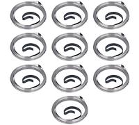 Segrehy 10pcs Pull Starter Spring Metal Start Coil Accessory Partie pour 168F 170F Gasoline Engine
