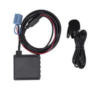 Segrehy Adaptateur Bluetooth Music Aux Adaptateur multimédia Audio de Voiture sans Fil Haute fidélité avec Prise en Charge du Microphone USB pour Mercedes Smart Roadster ForTwo ForFour