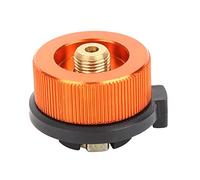 Segrehy Adaptateur de réservoir de gaz du brûleur de bûcher de Camping extérieur pour Conversion de la tête Ronde Longue