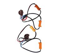 Segrehy Adaptateur de résistances de charge LED en alliage d'aluminium de haute qualité, décodage efficace élimine les codes d'erreur pour les phares LED, éclairage électronique, 2