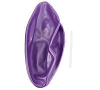 Segrehy Ballon d'exercice de Yoga Robuste de 25 cm, Balle de Fitness antidéflagrante pour Pilates de Grossesse Rose, renforce Les Muscles, améliore la flexibilité de la Coordination de (Violet)