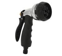 Segrehy Buzzle d'eau pulvérisateur haute pression alliage de zinc 7 Modes réglables de lavage de voiture Néfflet de nettoyage Contrôle de débit