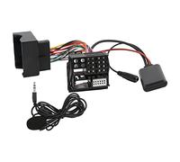 Segrehy Câble Adaptateur Audio Bluetooth sans Fil pour Voiture AUX avec Microphone pour Diffusion de Musique Mains Libres pour E46 320i 325i 330i M3 Berline Coupé Cabriolet 2002 2006