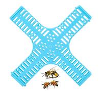Segrehy Cage de protection en plastique pour reine des abeilles - Outil d'apiculture - Structure simple - Design ingénieux - Haute efficacité - Capture rapide - Isolation des reines - Transport des