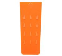 Segrehy Coins d'abattage des Arbres Professionnel Professionnel Duty Earging Plasticging Coins pour la Coupe du Bois de foresterie Direction de contrôle Orange 8 Pouces