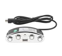 Segrehy Contrôleur de canapé électrique Double Moteur Premium ABS 5P connecteur à tête Droite Interrupteur de Commande à Droite pour Fauteuil inclinable électrique canapé Chambre Salon