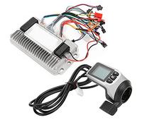 Segrehy Contrôleur de Moteur de vélo électrique sans balais 34 V 48 V 1 000 W, écran LCD Haute Puissance, kit de Levier de Vitesse au Pouce, boîtier en Alliage d'aluminium Durable pour