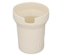 Segrehy Cup Bottom Protector Boot Silicone Boot Anti Scratch High Taist Design pour 40oz Cup Eco Friendly Grade Material Matière de Protection élégante (Blanc)