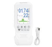 Segrehy Détecteur de rayonnement nucléaire Geiger Counter HD Couleur Afficher USB Radiation rechargeable Montorat de moniteur pour les rayons X Rays Y Rays β Inspection des matériaux Test