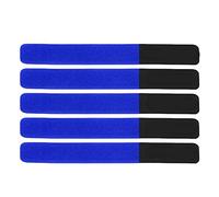 Segrehy Duuti 5pcs Brofises de Pompe à vélos à vélo réglables Bideaux de sécurisation de vélo pour Arrangement de Stockage de vélos Matériel en Nylon 18x1,6 cm 7g (Bleu)