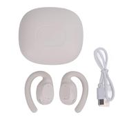 Segrehy Écouteurs de Traduction sans Fil Bluetooth avec Suppression Active du Bruit, 74 Langues, 70 Accents, Traduction en Temps réel pour Les Professionnels du Voyage (Blanche)