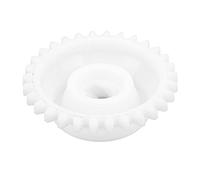 Segrehy Engrenage de démarreur à tirette 18131 40B00, pièce de rechange en plastique blanc pour modèles LT80 QuadSport 80 1987 à 2006, durable, léger, résistant à l'usure