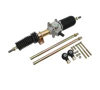 Segrehy Ensemble de pignon de crémaillère de direction assistée, boîte de vitesses en métal, kit de crémaillère de direction haute performance avec biellettes de direction pour modèles