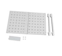 Segrehy Étagère de Rangement Extensible pour Placard, Haute capacité de Charge, Gain de Place, Armoire de Rangement, Cuisine, Salle de Bains, Garde-Manger (Longueur 47-68 cm / 18,5-26,8 Pouces)