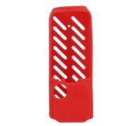 Segrehy Étui en Silicone pour Osmo Pocket 3 Action Camera Anti Scratch Non Slip Hollow Out Dissipation Holes de Protection Couvert (Rouge)