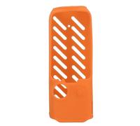 Segrehy Étui en Silicone pour Osmo Pocket 3 Action Camera Anti Scratch Non Slip Hollow Out Dissipation Holes de Protection Couvert (Orange)