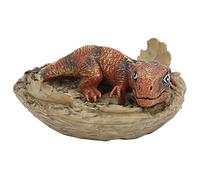 Segrehy Figurine de Dinosaure modèle Jouet hautement Simulation Dinosaure Cub modèle bébé garçon Jouet Cadeau pour Enfants (Nid de Petits tyrannosaures Rex)
