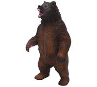 Segrehy Figurine d'ours Brun réaliste et détaillée, Jouet Animal en Plastique Durable pour Enfants, éducation, décoration de Maison, Cadeau de Jeu