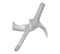 Segrehy Grip de poignée Epee de clôture Grip Alliage Droit Alliage de Remplacement de l'épée Durable pour la Pratique des clôtures Adultes et Les Accessoires de compétition