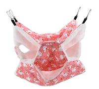 Segrehy Hamac Chaud à Trois Couches pour Animaux de Compagnie, Facile à Nettoyer et à Installer, Sac de Couchage Suspendu pour écureuil, Tissu en Coton, Peluche, Accessoire de Cage pour