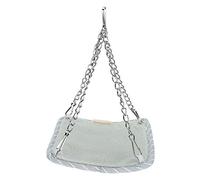 Segrehy Hamac pour Hamster, lit Suspendu pour Petit Animal de Compagnie, Doux, Chaud et Respirant, Accessoire de Cage pour Cochon d'Inde, Planeur de Sucre, Tamia, Tapis d'été en Velours,