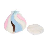 Segrehy Hamac Suspendu en Coton pour Petit Animal Domestique, nid de Hamster, Maison colorée, Confortable, en Peluche Douce, lit en éponge pour Hamsters et Autres Petits Animaux de