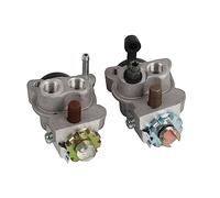 Segrehy Jeu de cylindres de roue de frein avant Remplacement de cylindre de frein de roue avant gauche durable de haute qualité pour TRX300FW Fourtrax 300 4x4 1993 2000 ATV 2 pièces