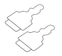 Segrehy Joint de Carter inférieur en Caoutchouc Durable pour Pompe à Eau, pièce de Rechange pour Moteur Hors-Bord 2 Temps 30 CV, 2 pièces (61N 45315 00)