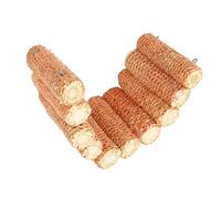 Segrehy Jouet à mâcher en épi de maïs pour Perroquet, en Forme de Pont en Arc, résistant aux morsures, Hamster, Jouet en épi de maïs pour cochons d'Inde, Chinchillas, Lapins