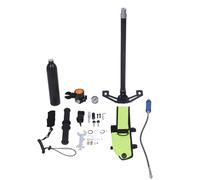 Segrehy Kit de réservoir de plongée Portable de 0,5 L Mini Dispositif de Respiration sous-Marine avec Filtration à Trois Couches pour Les Amateurs de plongée et Les plongeurs (Noir)