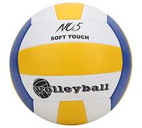 Segrehy Leijiaer PU Dougler la Machine à Coudre Standard Soft Anti Explosion Volleyball pour la compétition d'entraînement Équipement de Sport Professionnel Couleur vive élastique (Bleu)