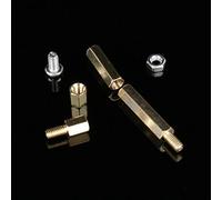 Segrehy M3 Kit de l'espaceur de classement hexadécimal mâle mâle 910pcs laveuse de Noix de vis Assortie Ensemble pour la réparation électronique de maîtrise de la Carte mère PCB et