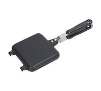 Segrehy Machine à sandwichs en alliage d'aluminium double face antiadhésive pour panini, crêpes, pain grillé, base épaisse, chauffage uniforme, facile à nettoyer, outil de cuisine durable