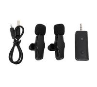 Segrehy Microphones Laviste sans Fil Clear Sound Sound High Sensitivité Réduction des Microphones sans Fil pour l'enseignement en Direct et Guides touristiques en Streaming en Direct