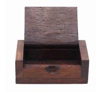 Segrehy Mini porte-cure-dents de poche, boîte de rangement Portable pour cure-dents, étui en bois, décor de maison, hôtel, Restaurant, Bar