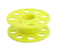 Segrehy Moulinet de plongée Compact et léger, en Plastique Durable, pour plongée souterraine, plongée Technique, 3,2 x 7,7 cm (Jaune)