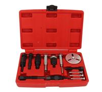 Segrehy Moyeu d'embrayage Extracteur Kit Professionnel Complet En Acier Au Carbone AC Compresseur D'embrayage Outils de Service pour la Réparation Automobile et Entretien 13PCS