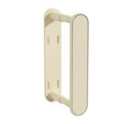 Segrehy Organisateur de Cintre Mural en Plastique, Support de Rangement Extensible pour vêtements, Support Pliable pour Placard de Maison, buanderie (Blanc crème)