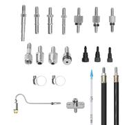 Segrehy Outil de Nettoyage d'injection de Carburant C80 C80 Haute qualité 3In1 Multifiset Dismantle Cleaning Kit pour la Voiture de Carburant Système d'admission d'air Catalyseur à Trois