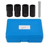 Segrehy Outil d'extracteur de noix de bobine 5pcs 1/2 pouces de conduite Métrique 17 19 21 22 mm