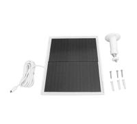 Segrehy Panneau Solaire 10W pour caméra de sécurité Termonetproof 5V Camera Solar Pannel Charger avec Support USB Port pour caméra en Plein air