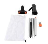 Segrehy Petite Piscine à Vide à Vide Portable à Vide à étang Portable avec Un Sac en Mailles Fin en Nylon en Nylon en Nylon en Nylon pour Spa (Noir)