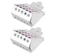 Segrehy Pince attrape-abeilles galvanisée Reine des fers - Clip Queen Cage Clip - Outil de capture d'abeilles pour apiculteurs en apiculture - Outil essentiel pour l'apiculture - En qualité supérieure