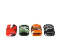 Segrehy Poignée de Bobine de pêche en Caoutchouc Grip Soft Non Glissement rétractable Baitcaster Bouton de Pochette pour couler Les bobines à pêche à la Ligne 4 pcs