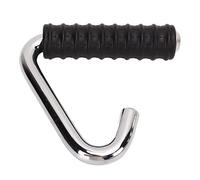 Segrehy Poignée de Fitness Grip Universal C en Caoutchouc en Caoutchouc Entraînement Bar de Traction pour la résistance de l'équipement de Gymnase Matière de Fer Argent 800g