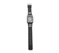 Segrehy Rectangular Digital Sports Watch Imperproof Luminal Multifonctionnel Vintage Black Black Grand écran Digital Watch avec Alarme
